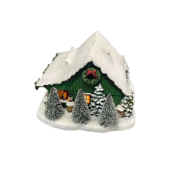 Hawthorne Village Homestead Tree Stand John Deere Christmas Village 7.5W Lighted - Picture 4 of 6